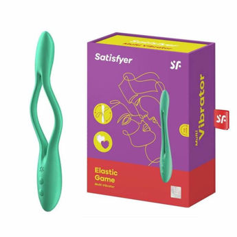 Imagen de Anillo Vibrador Elastic Game Light Green Satisfyer