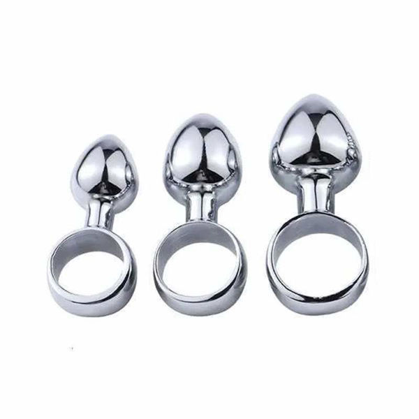 Imagen de Set 3 Plugs Anales Metal con Anillo