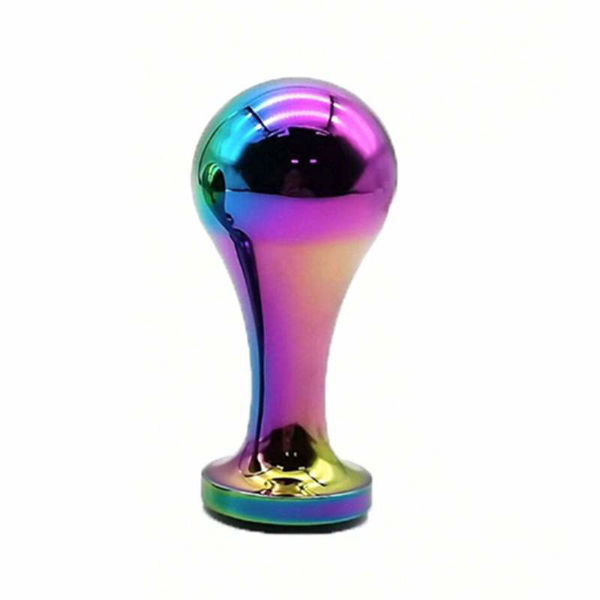 Imagen de Plug Anal Metal Arcoiris Cabeza Redonda 9 cm.