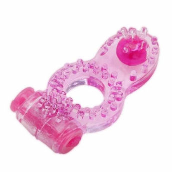 Imagen de Anillo Pene Vibrador Retardante Doble Estimulo
