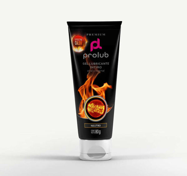 Imagen de Gel Lubricante Anal Vaginal Premium Neutro Ef. Calor