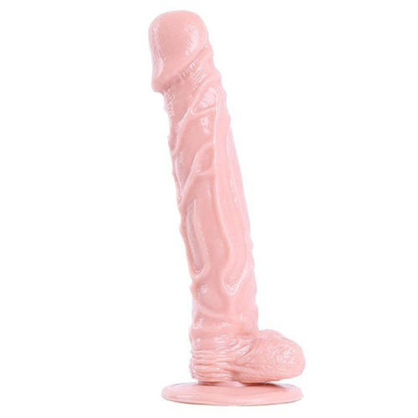 Imagen de Consolador Pene Ventosa Piel Dildo 26 cm.