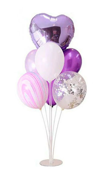 Imagen de Soporte para  7 Globos Bajo