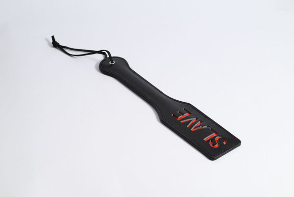 Imagen de Toys Palmeta Cuero con Letras