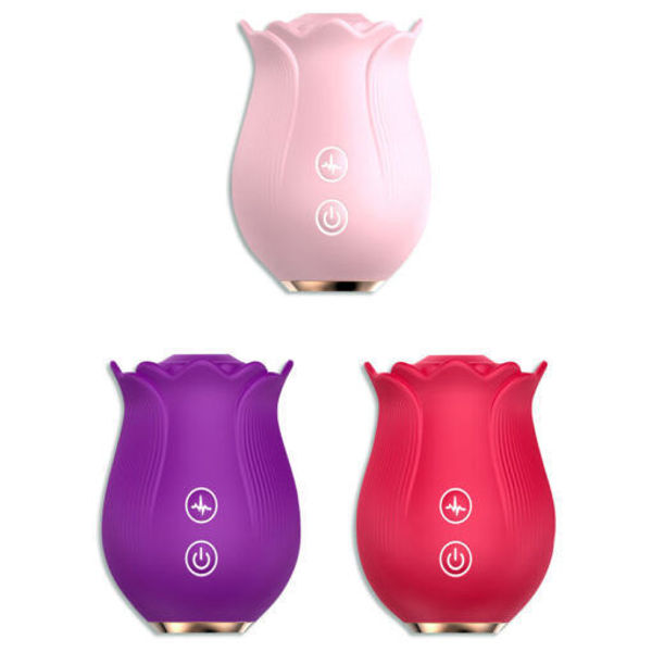 Imagen de Toys Succionador Rose 12 Frecuencias Conexión USB