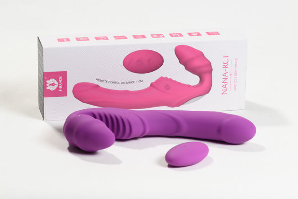 Imagen de Toys Vibrador Doble para Parejas sin Arnés con Control