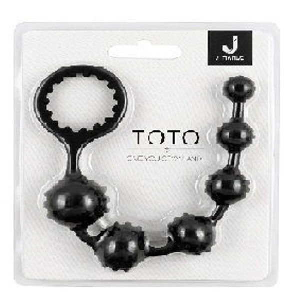 Imagen de Toys Dilatador Anal 6 Perlas con Anillo