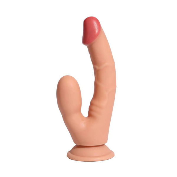 Imagen de Toys Dildo Doble Realista con Ventosa 19 cm