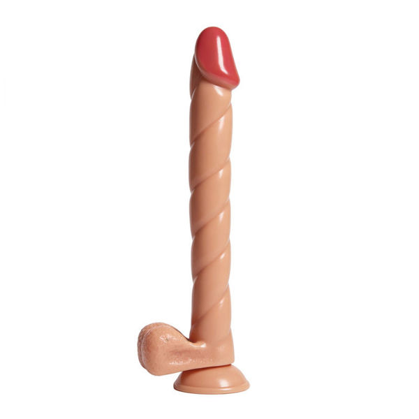 Imagen de Toys Dildo Tirabuzón 30,5 x 4,2 cm