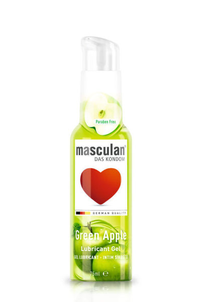 Imagen de Toys Gel Lubricante Masculan Dispensador 75 ml.  Green Apple