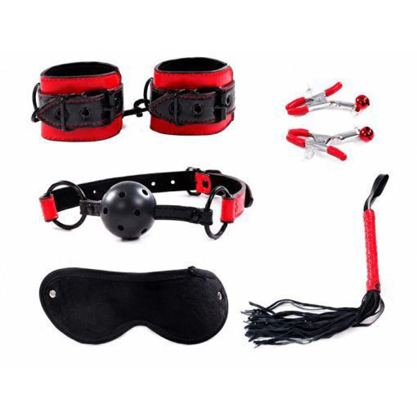 Imagen de Toys Set BDSM 5 Piezas Bicolor